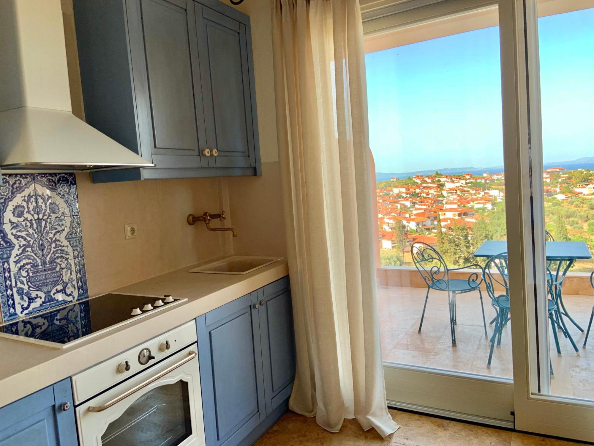 St Nikola Panoramic Suites Halkidiki Ájosz Nikólaosz Kültér fotó